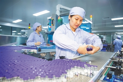 園區(qū)強服務 企業(yè)生產忙