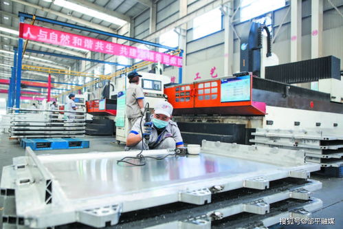 山東鄒平市韓店鎮 高端鋁產品生產忙